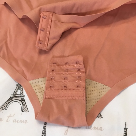 Knix LuxeLift Bodysuit Sz S Pink Ginger - Picture 7 of 11